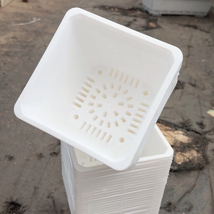 140白方盆13公分高10公分25个