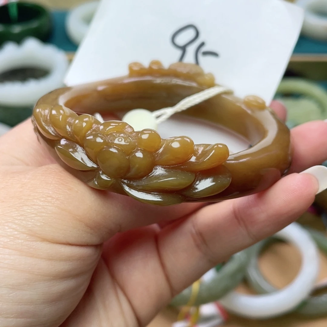 未镶嵌手镯和田玉圈口57