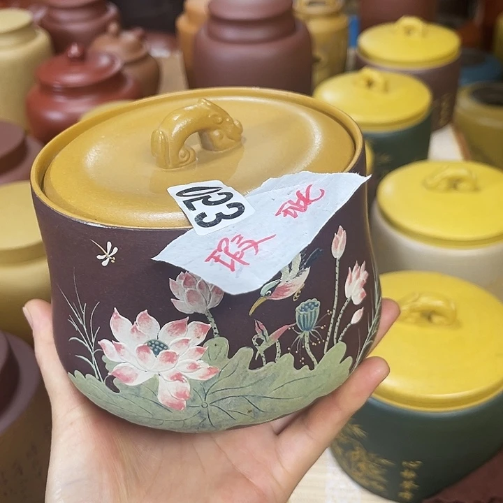 紫砂茶叶罐紫砂茶叶罐
