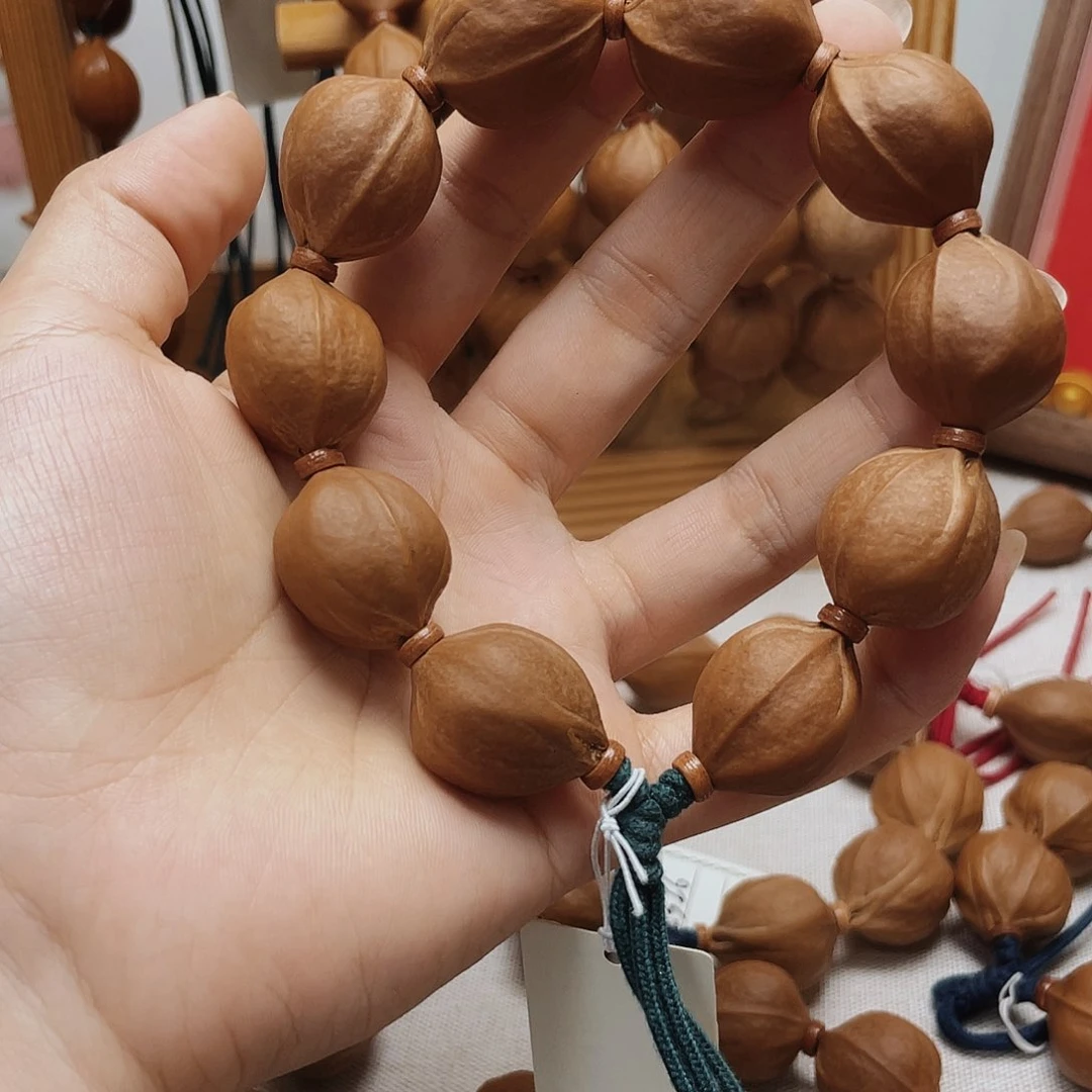 橄榄核吊坠Y***鱼梅林铁核2125