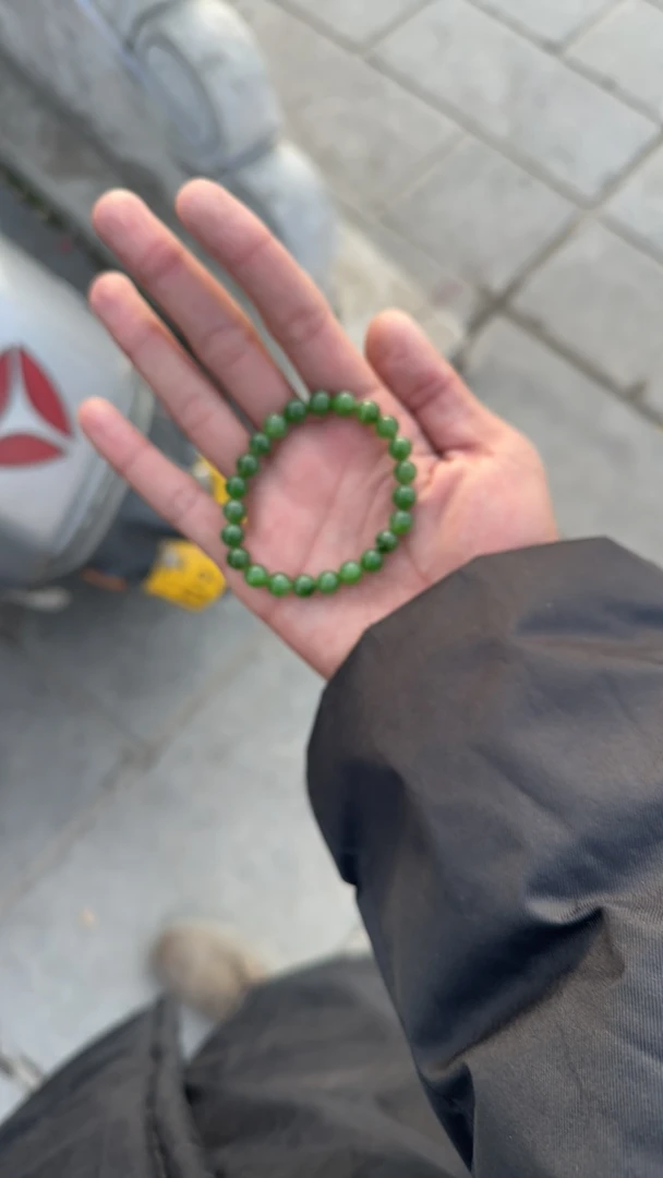 和田玉俄罗斯碧玉卡8