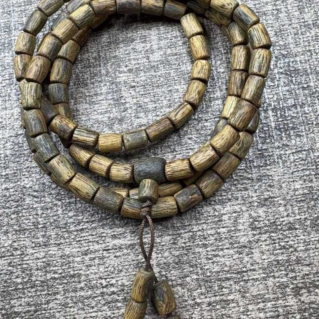 沉香沉香碎屑绿棋树心桶珠多圈0.5/13.5