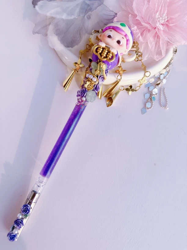 超火财神系列纯手工流沙中性笔铅笔文具最后2支清仓