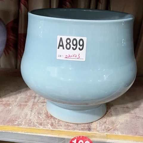 红陶景德镇陶瓷花盆手工