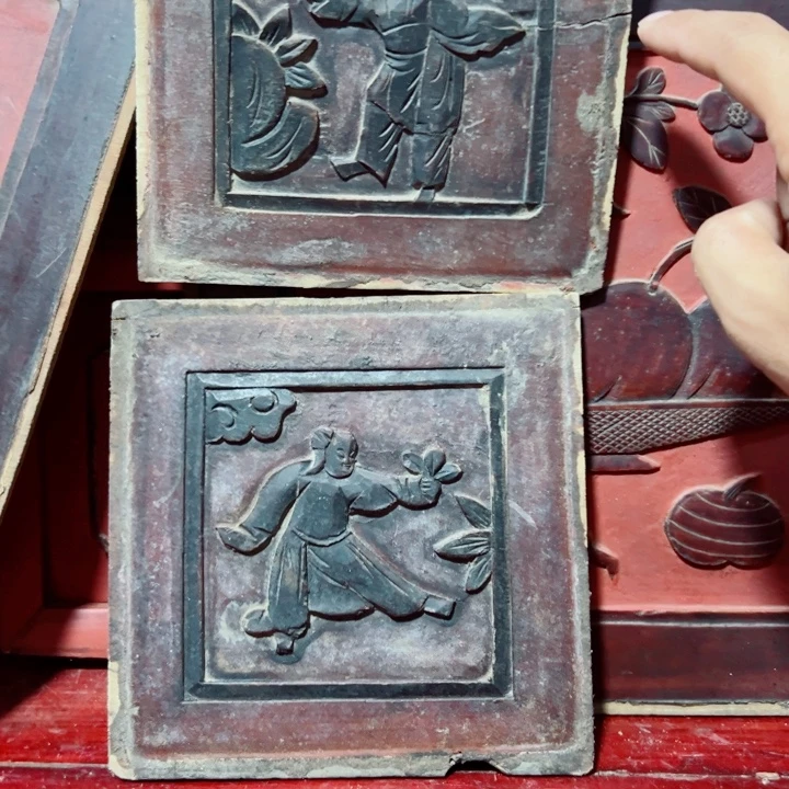 西***柿木木雕工艺品摆件