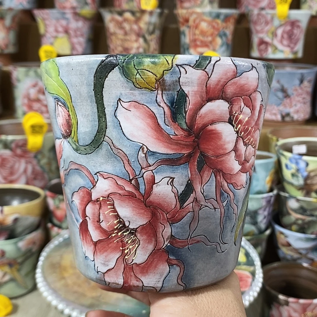 景德镇精品瑶晨美盆10.5/10.5