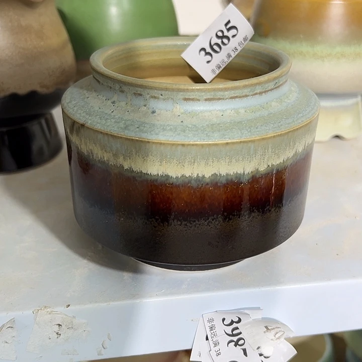 口8 手工花盆满30包邮