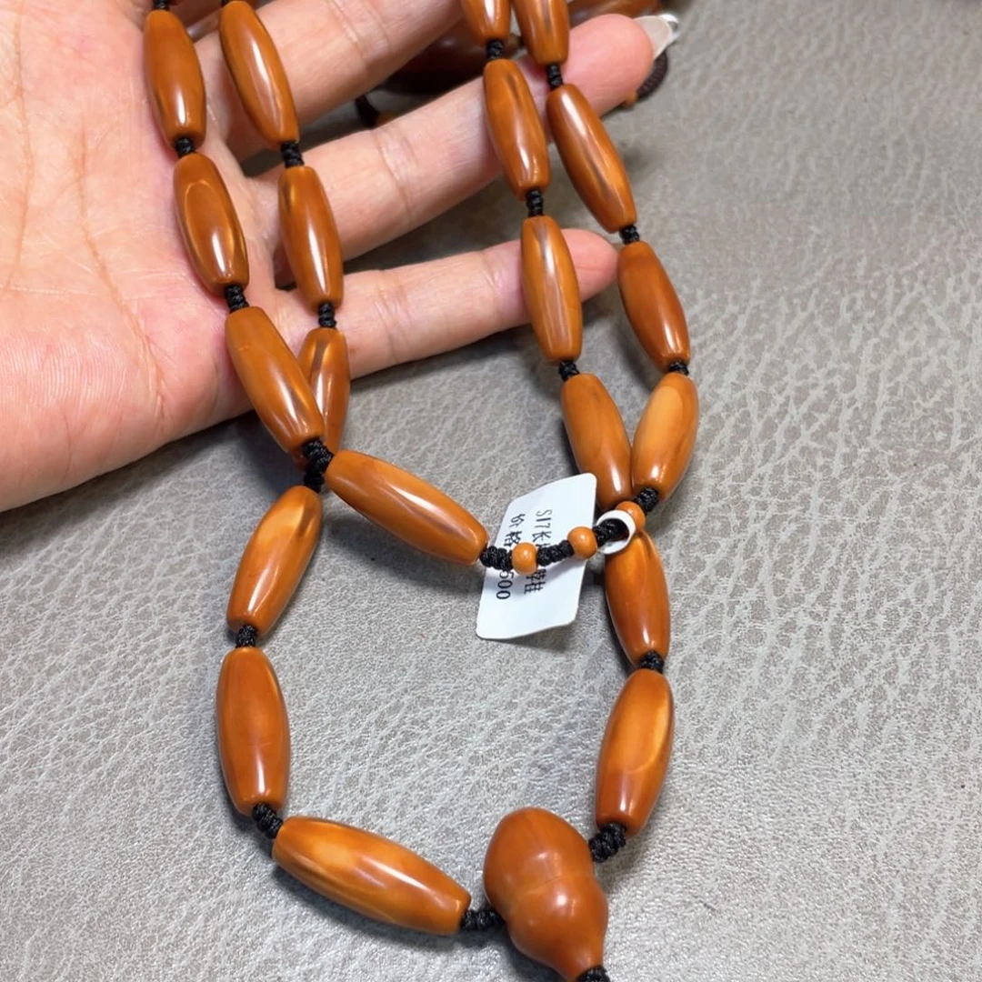 橄榄核手串/手链长桶珠脖挂