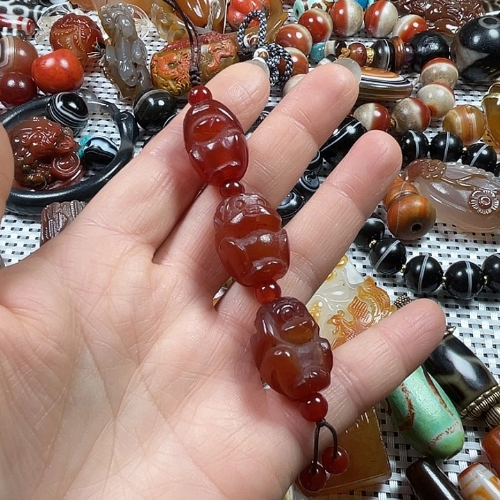 玛瑙/玉髓未镶嵌挂件