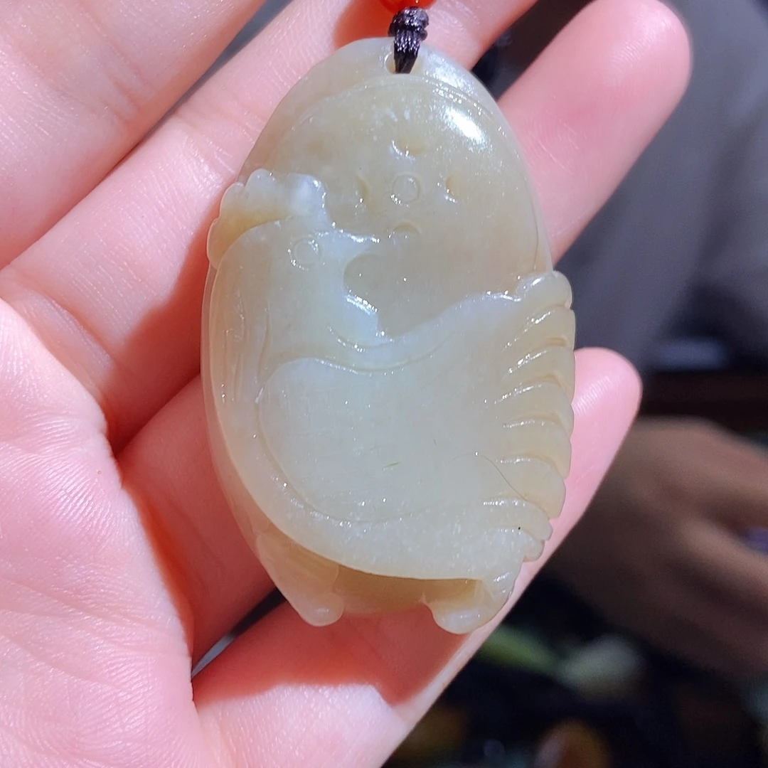 颈饰未镶嵌和田玉