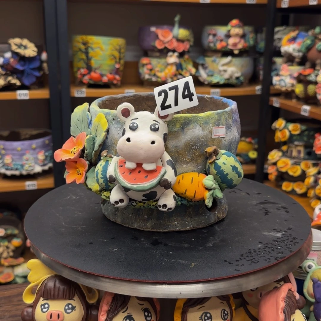 【闪购商品】粗陶手捏