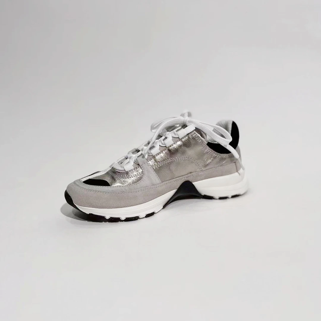 奶奶家25A油蜡皮休闲运动鞋系带厚底真皮增高老爹鞋女