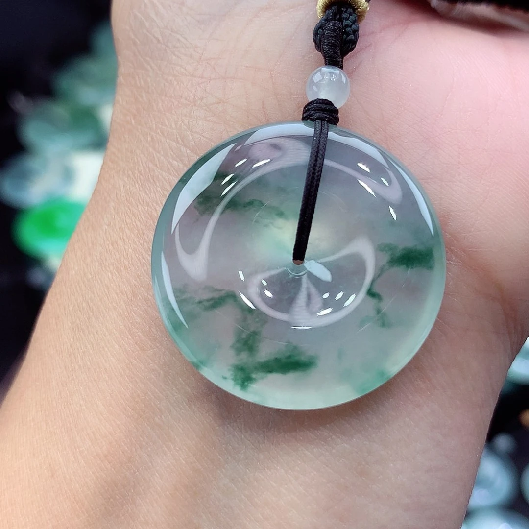 颈饰未镶嵌翡翠编号64尺寸29-6.4