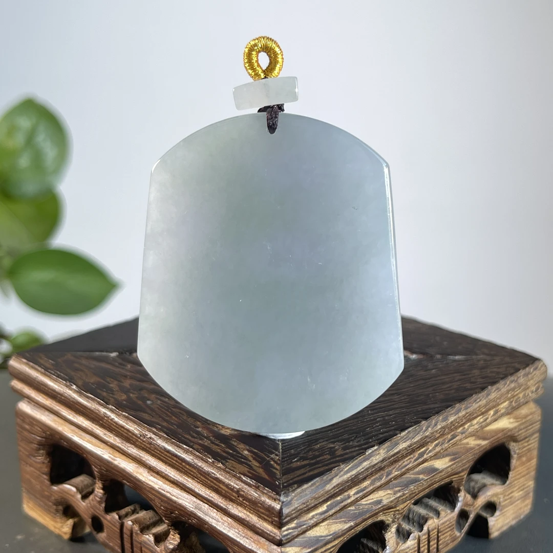 JGB29-76  天然缅甸A货翡翠  无事牌