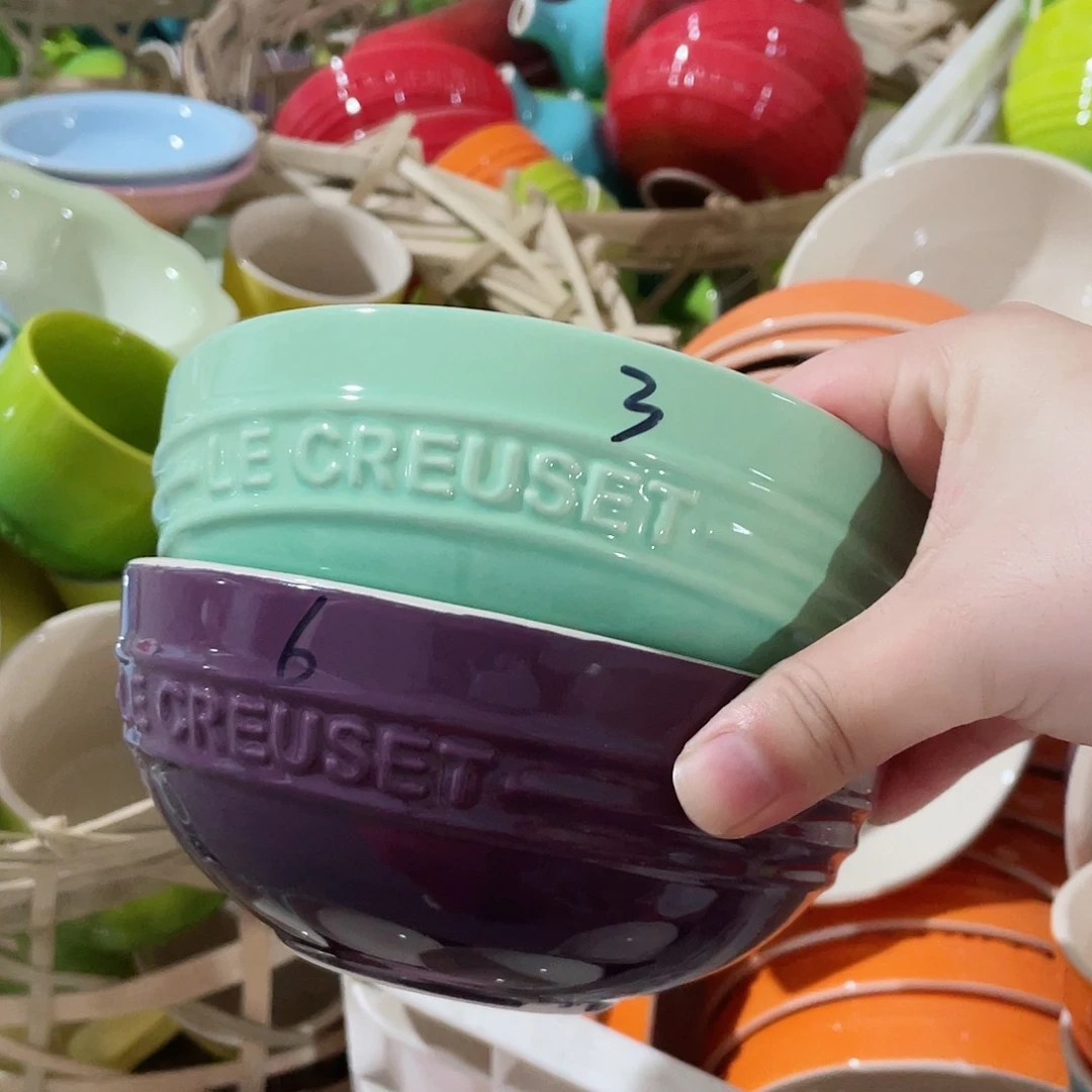 瓷片微瑕陶瓷餐具2个