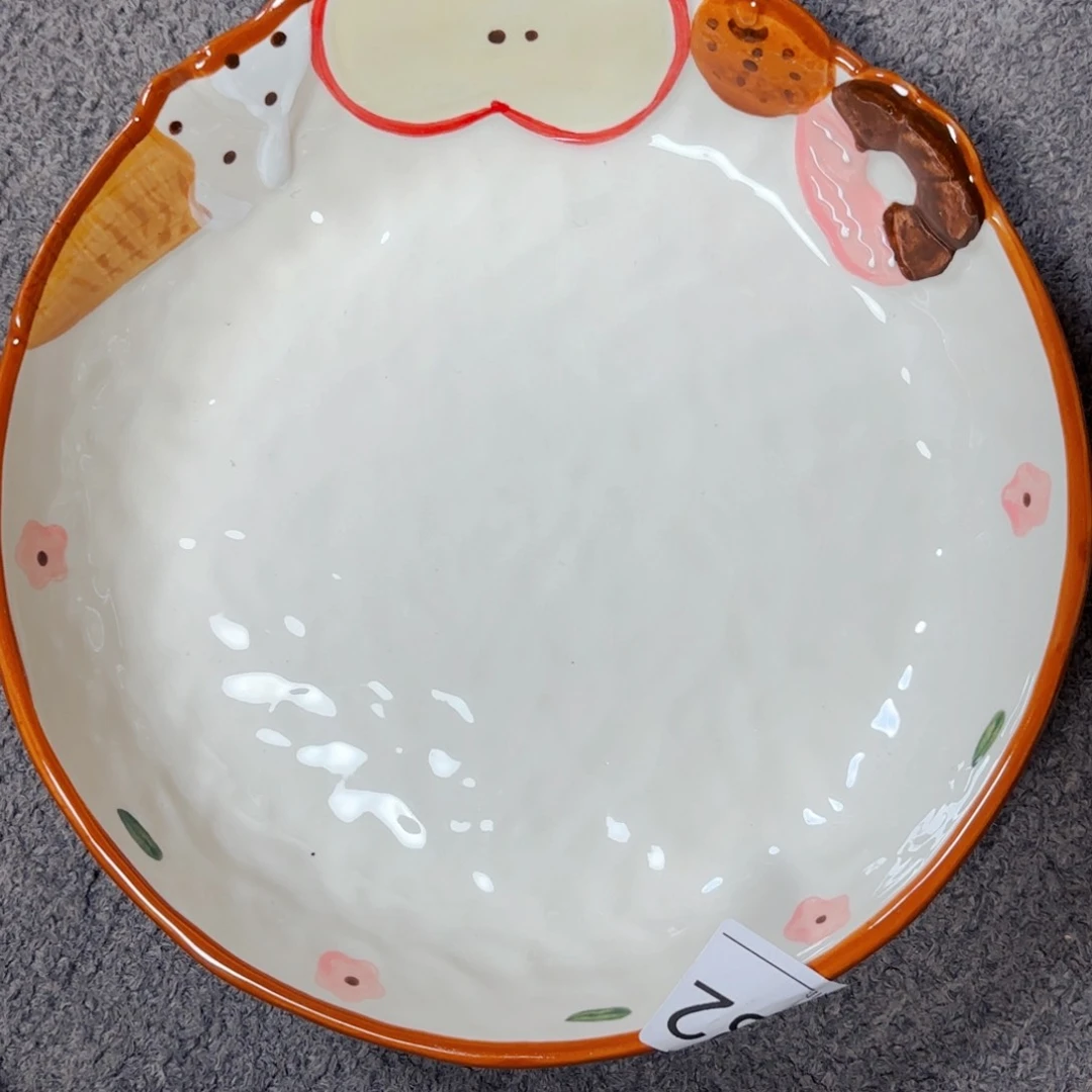 白瓷海派甜心九寸大深盘