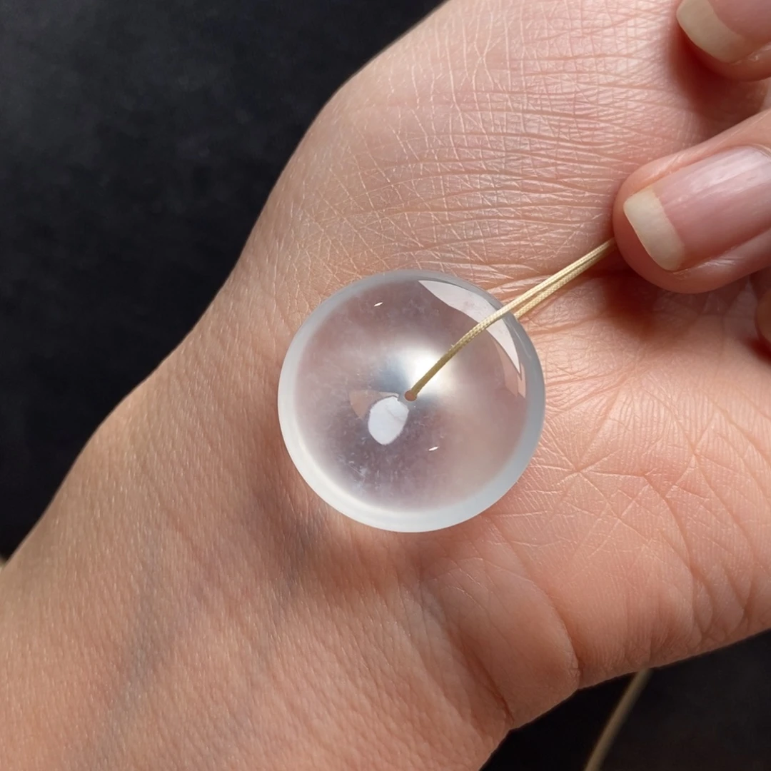 翡翠未镶嵌颈饰22.8-5.7