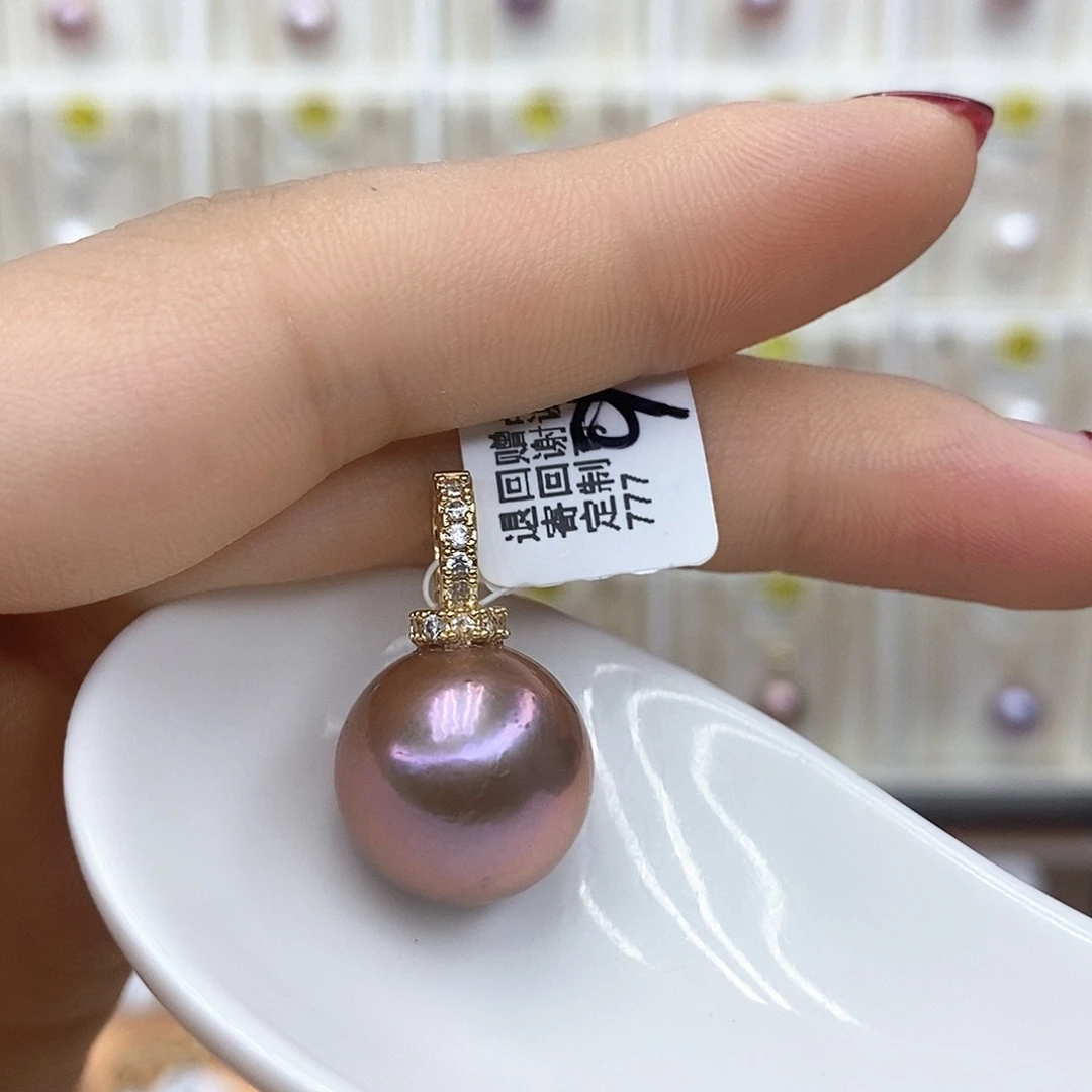 颈饰合金淡水珍珠