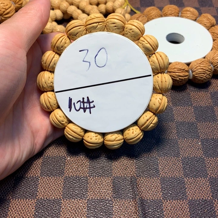 桃核手串卍**品10号链接，