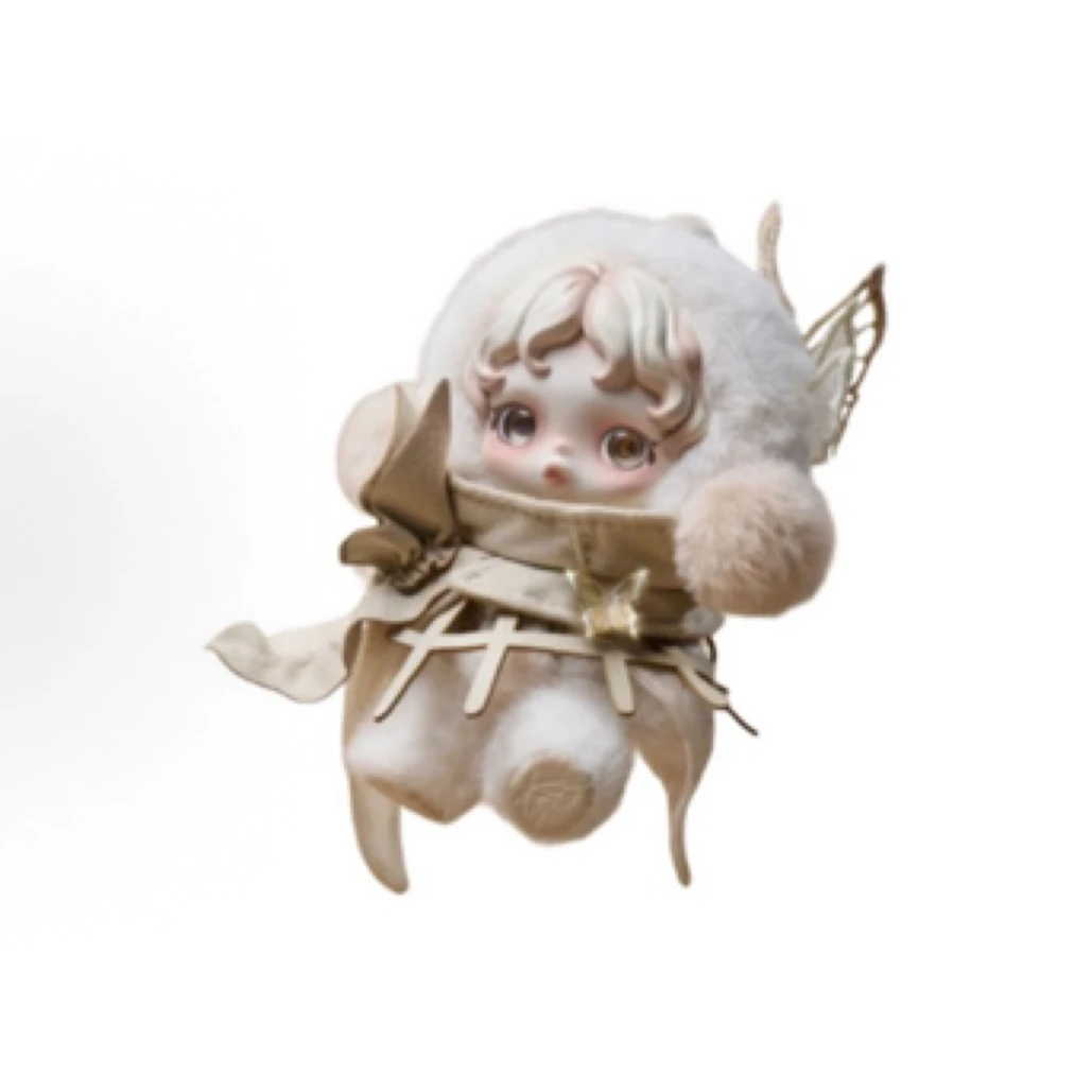 SKULLPANDA围与困毛绒挂件公仔 盲盒