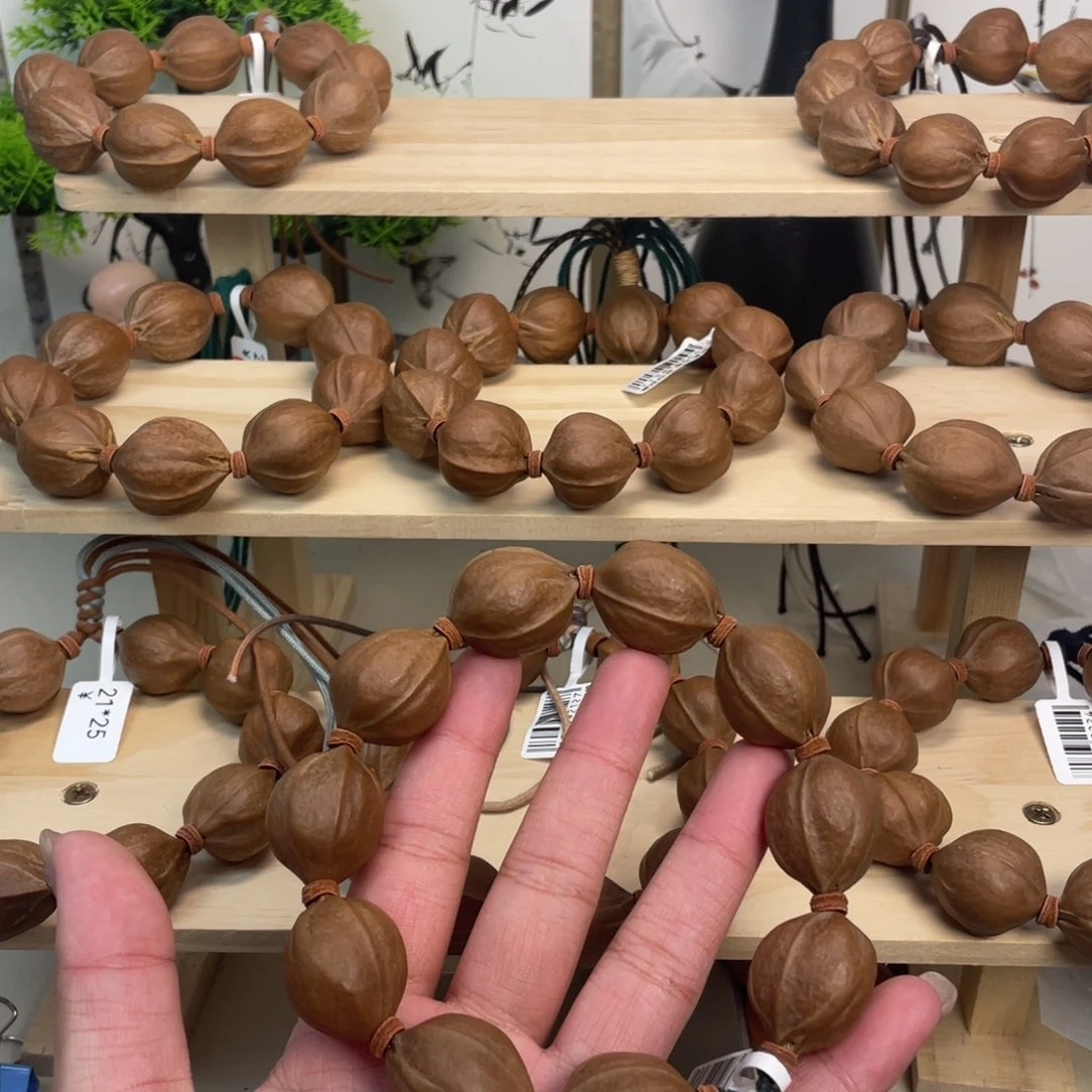 信***仰橄榄核手串/手链22*27梅林铁核