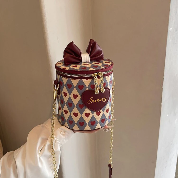 【Disen迪奢专属】斜挎包小包包潮流单肩水桶包韩版