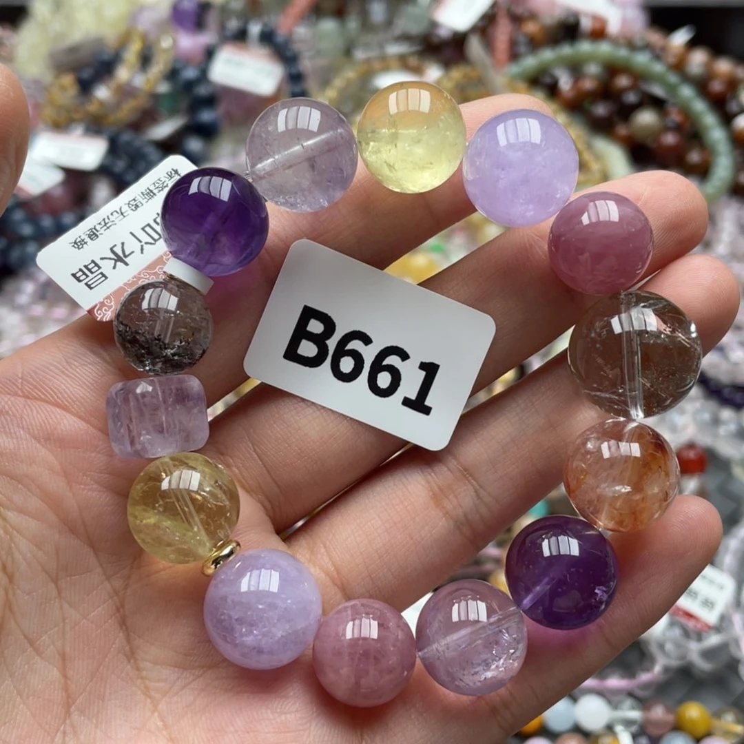 未镶嵌手链水晶多样性发一只