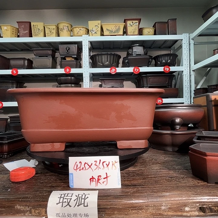 紫砂花盆宜兴紫砂22号