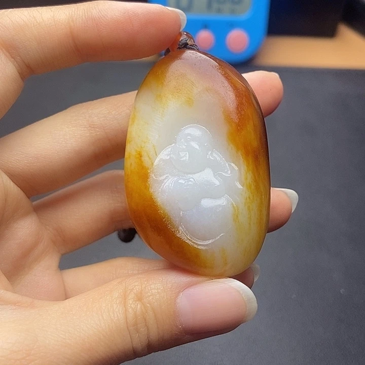 和田玉未镶嵌挂件用****1N