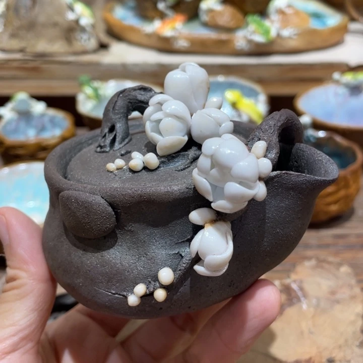 618大促手工制作陶瓷茶具茶杯