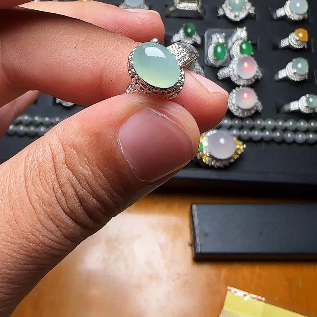 定制翡翠未镶嵌天然翡翠14号