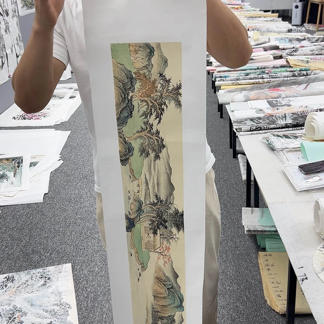 国画纯手绘字画宣纸