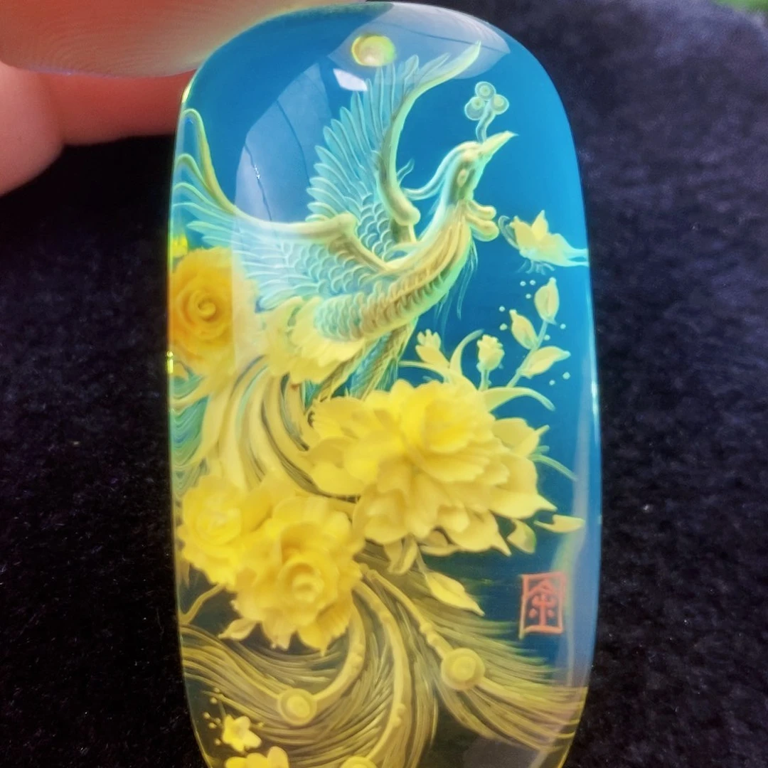 【闪购商品】金珀吊坠(不含链)未镶嵌