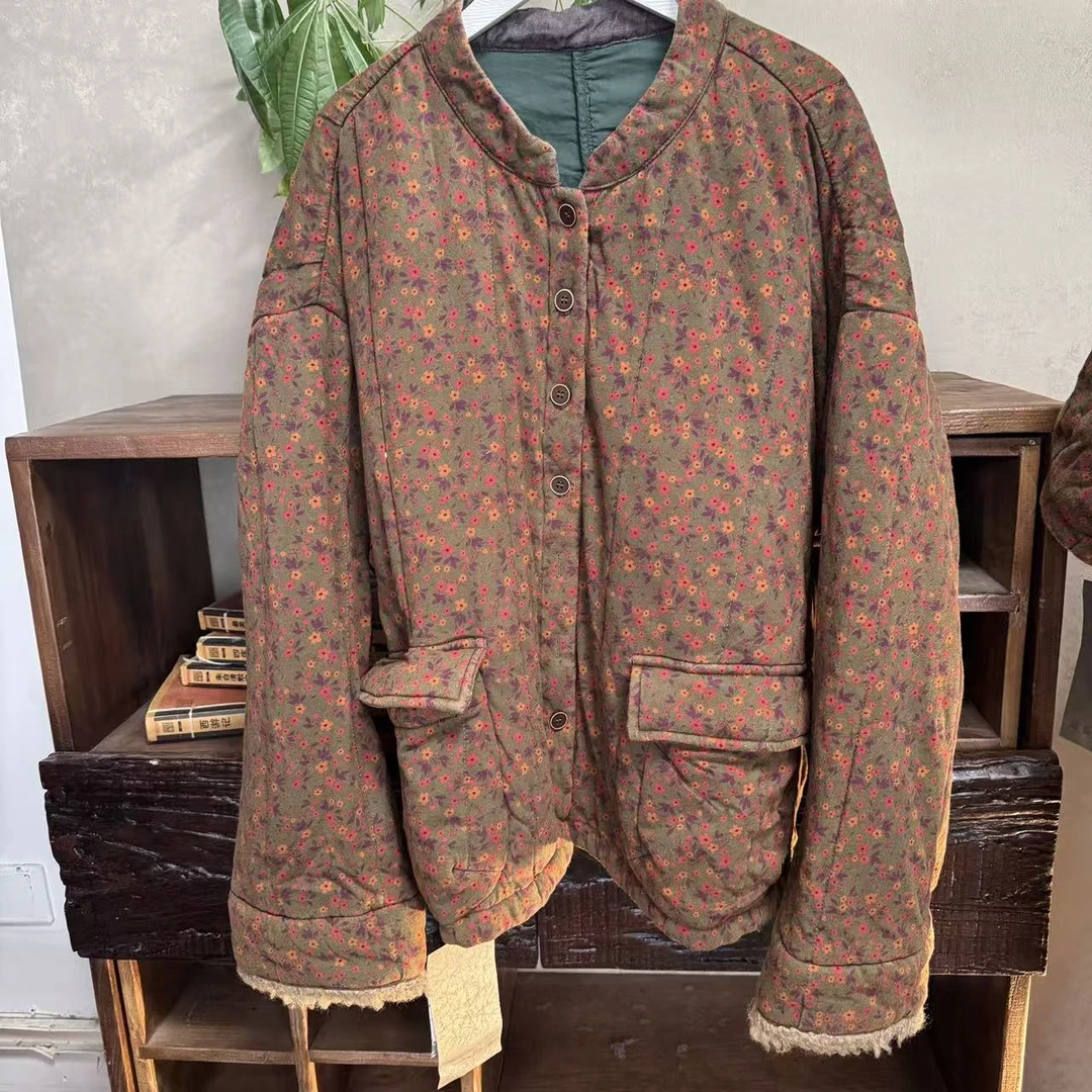 针织手工小棉衣外套