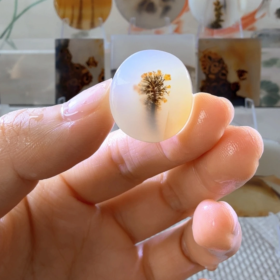 玛瑙/玉髓未镶嵌吊坠(不含链)47