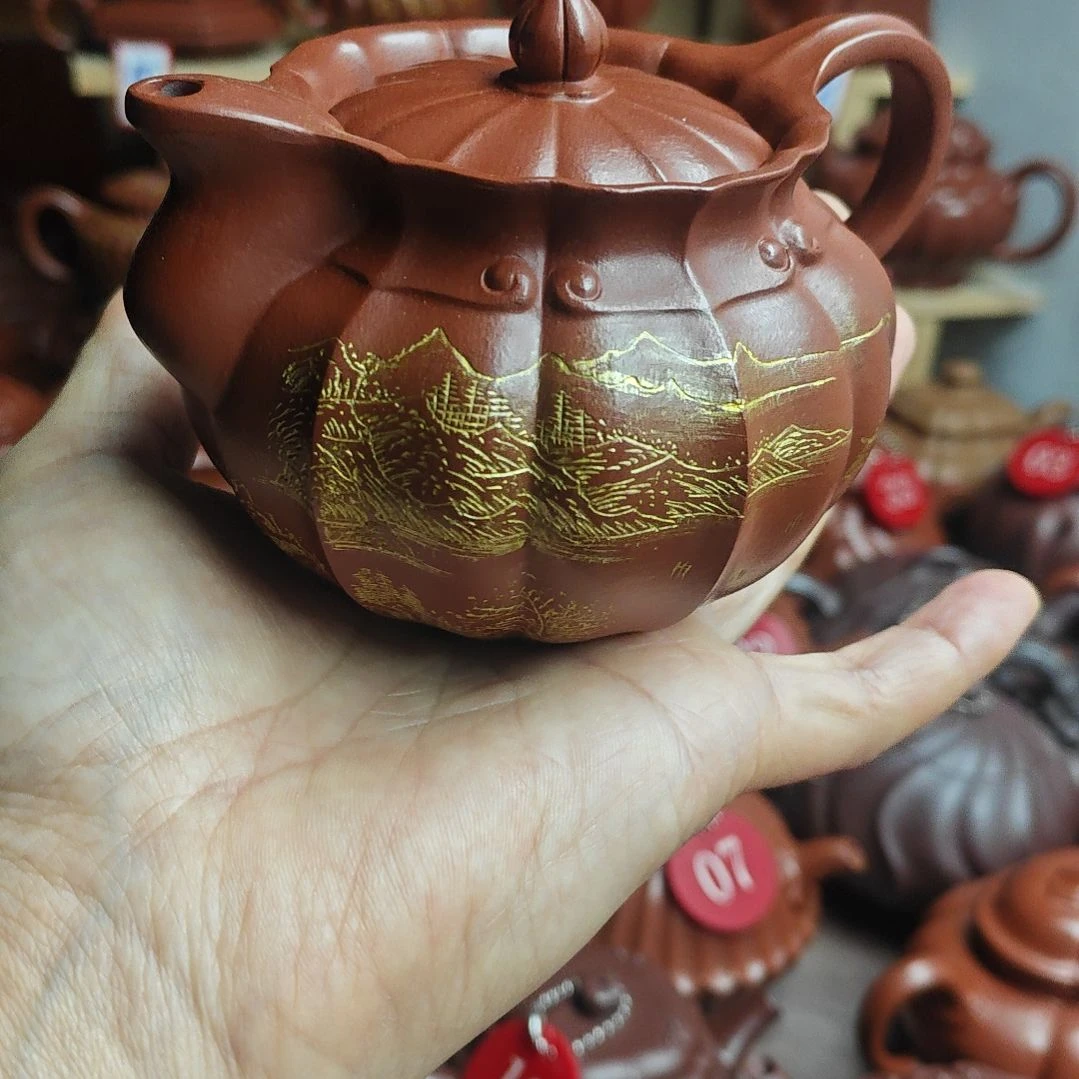 原矿赵庄朱泥半手工制作容量二佰二十CC