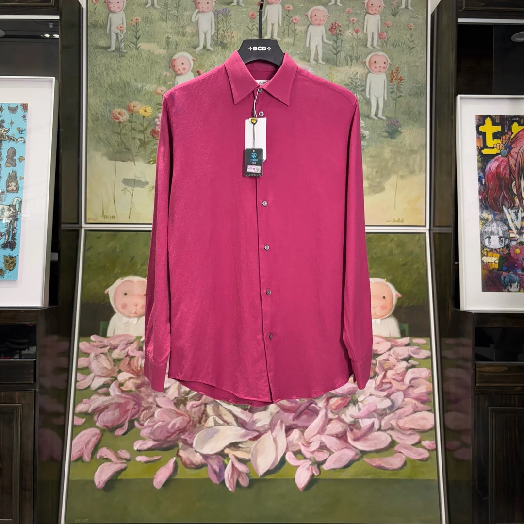 99新 Hermes/爱马仕 【BW】纯色衬衫 XL码/98新/公价7000