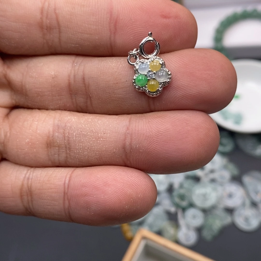 翡翠未镶嵌手链天然a货翡翠23