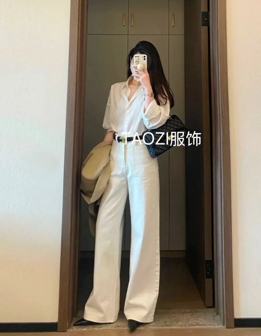 桃子自制 1569 百搭牛仔裤