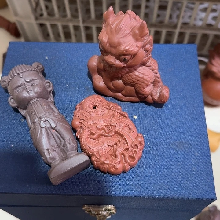 紫砂茶宠每****雕塑瑕疵茶宠