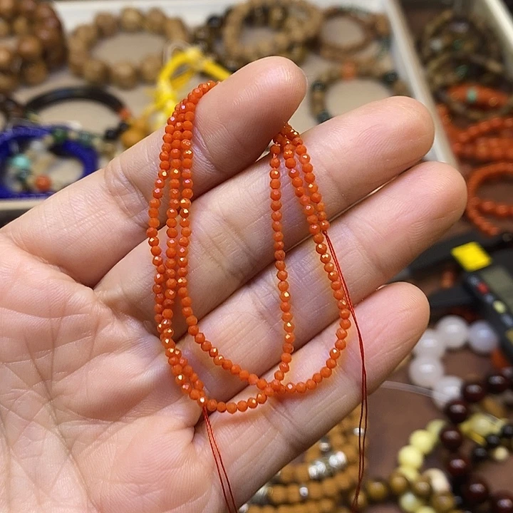 木南小红0.2多圈手串脖挂