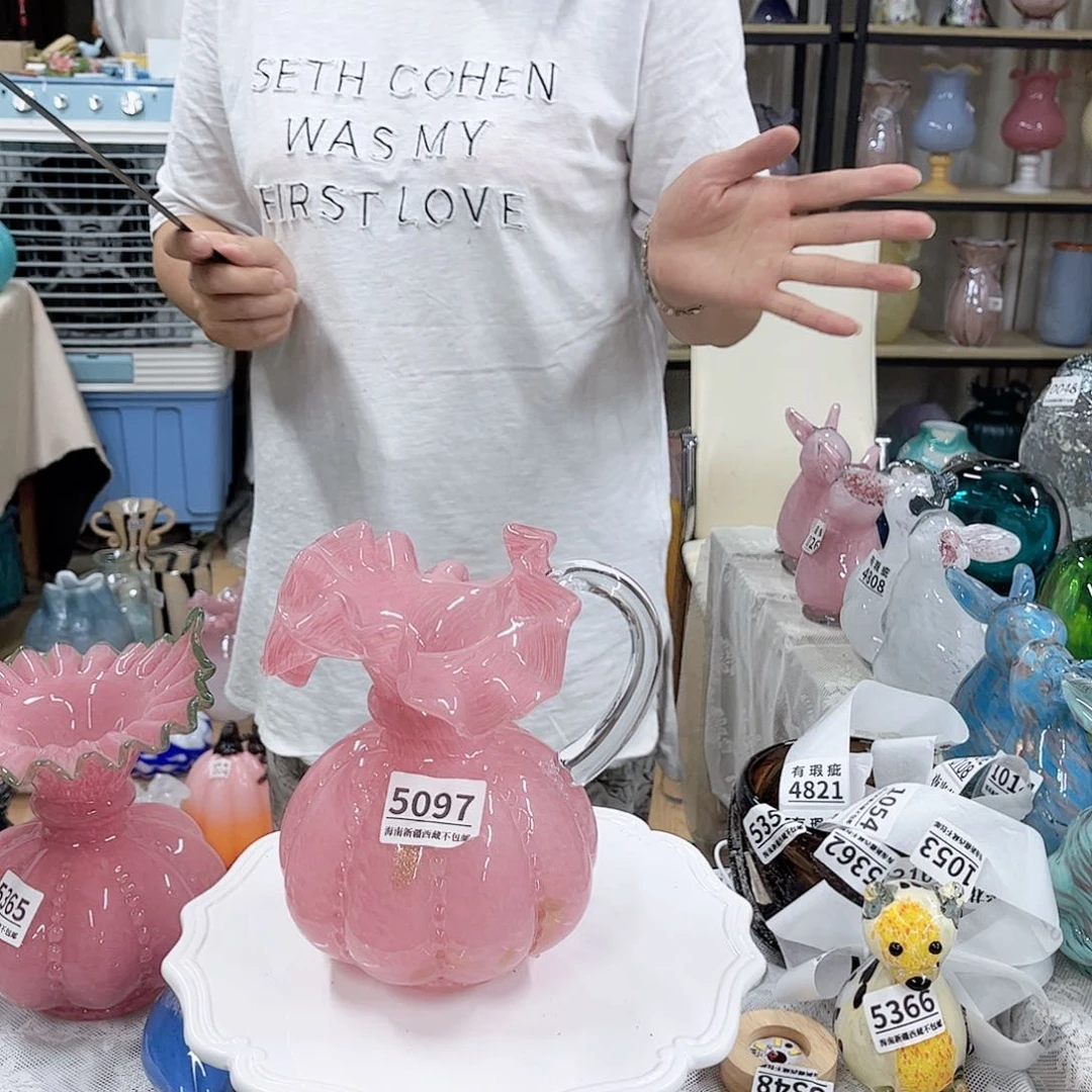 5097 家悦美居琉璃花瓶