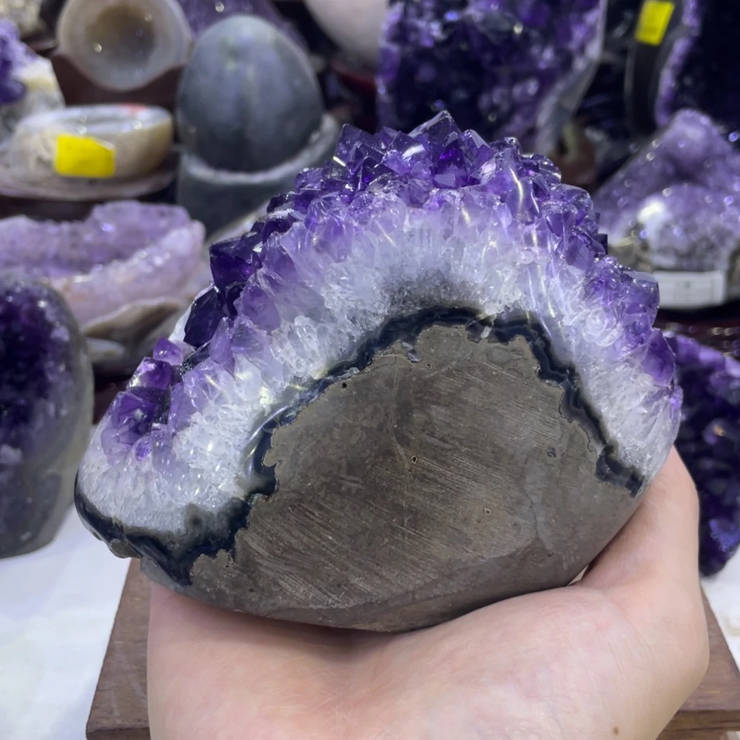 未镶嵌珠宝半成品紫晶