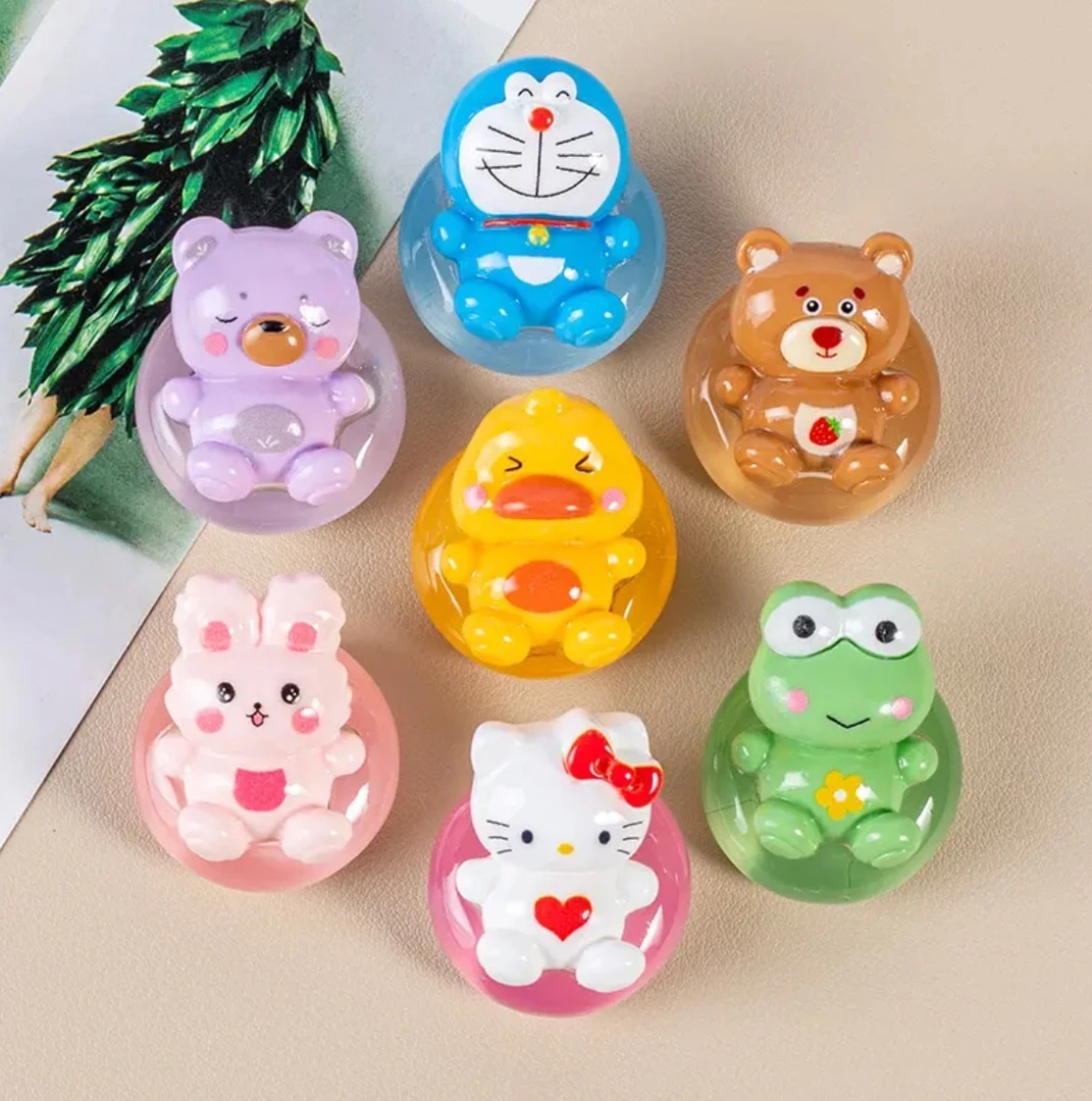 【丹丹专属】直播拆可爱小动物游泳圈手工diy摆台