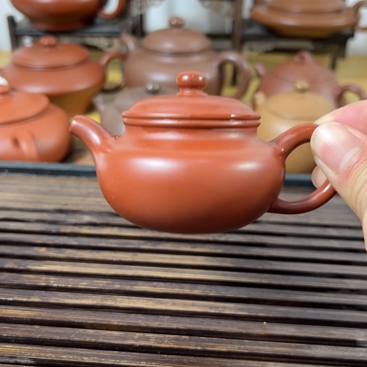 紫砂茶壶原矿紫砂半手工制作