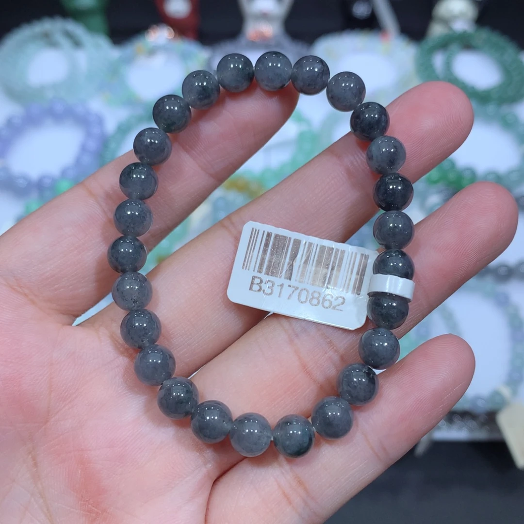 翡翠未镶嵌手串天然