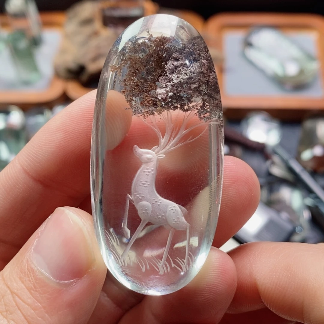 未镶嵌吊坠(不含链)水晶