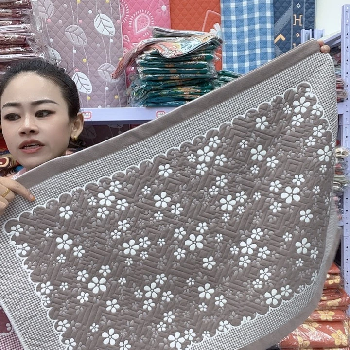 棉咖色雪花纯棉面料