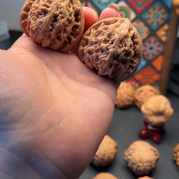 把件文玩核桃虎头王41