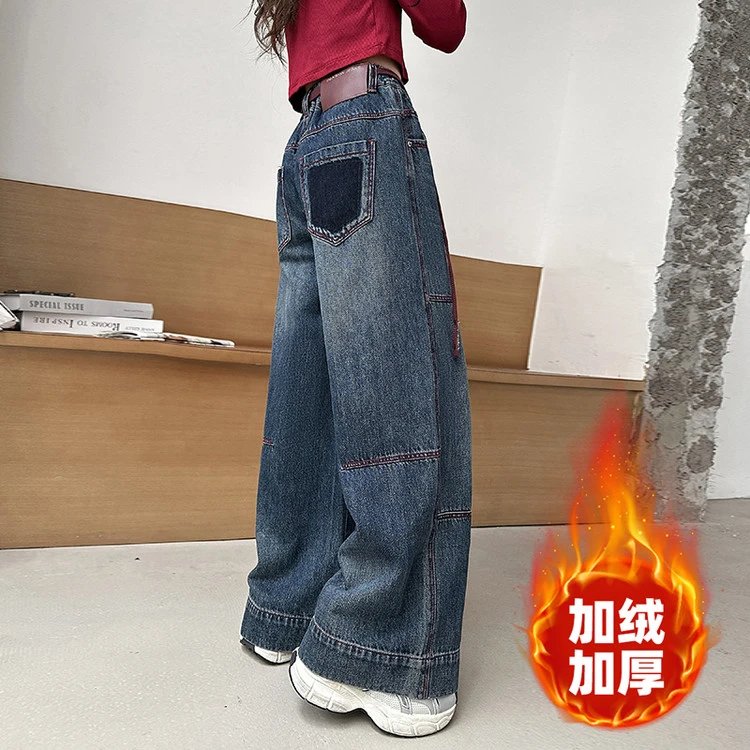 12夹童装儿童女童简约秋款套装秋季2025年款衣服裤子冬季可爱超萌